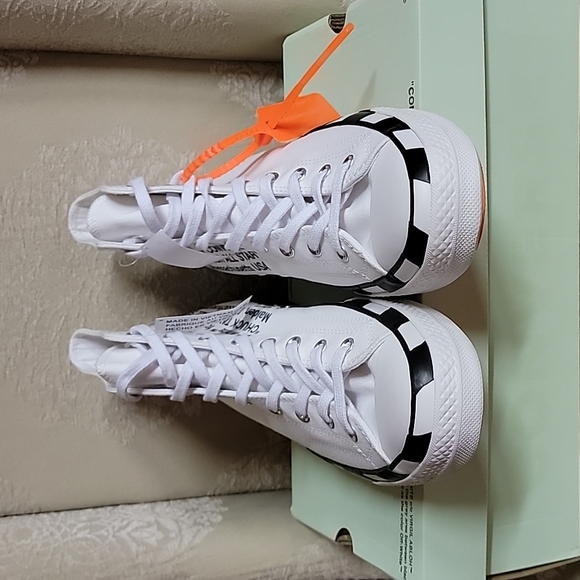 Converse x off-white collaboration Chuck Taylor's. - Picture 5 of 11